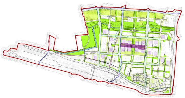 Mapa. Źródło: Urząd Miasta Krakowa